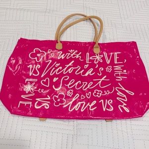 Victoria’s Secret waterproof beach tote bag